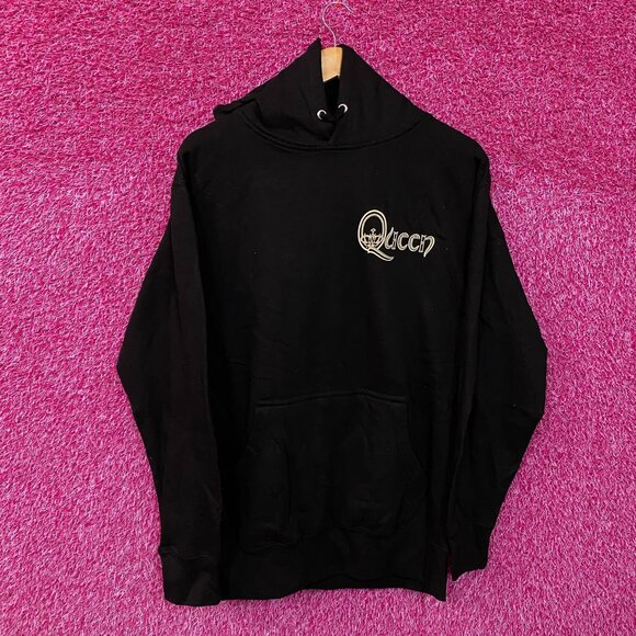 Queen A Night at the Opera Zodiac Crest Rock Band Hoodie M - Picture 3 of 4